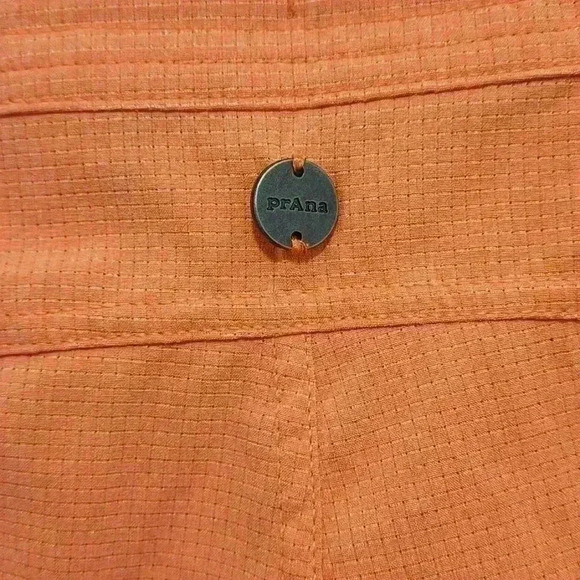 prAna Womens Ebelie Boardshorts Orange Size Small - Picture 3 of 8